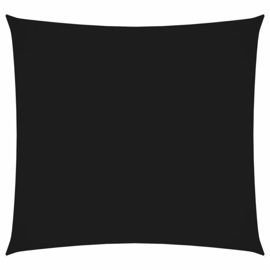 Voile de parasol tissu oxford carré 4,5x4,5 m noir