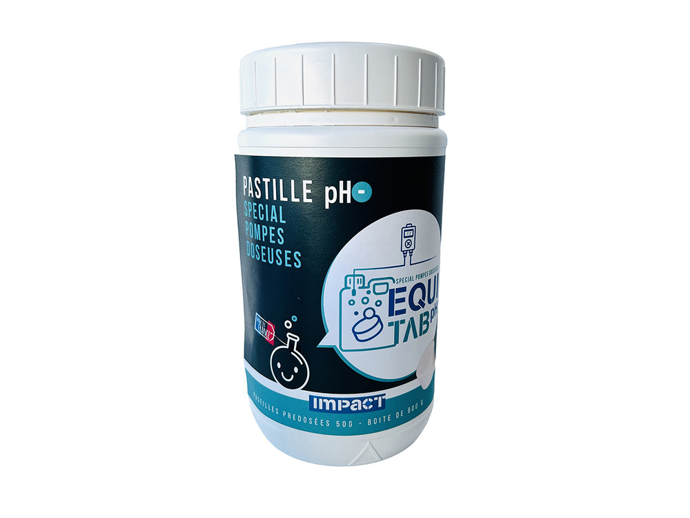 Pastilles equitab ph pour 40 l de ph moins