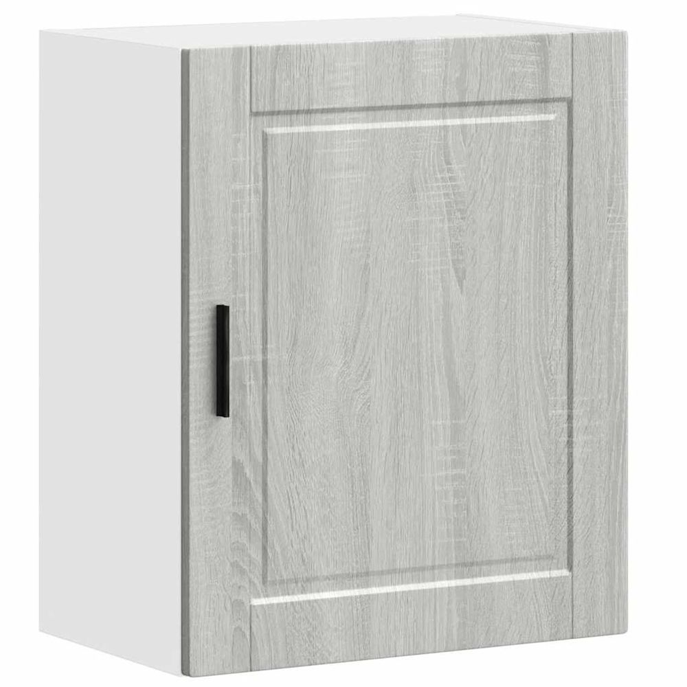 Armoire murale de cuisine porto sonoma gris bois d'ingénierie