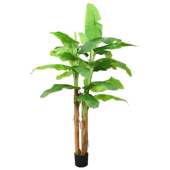 Bananier artificiel avec pot 300 cm vert