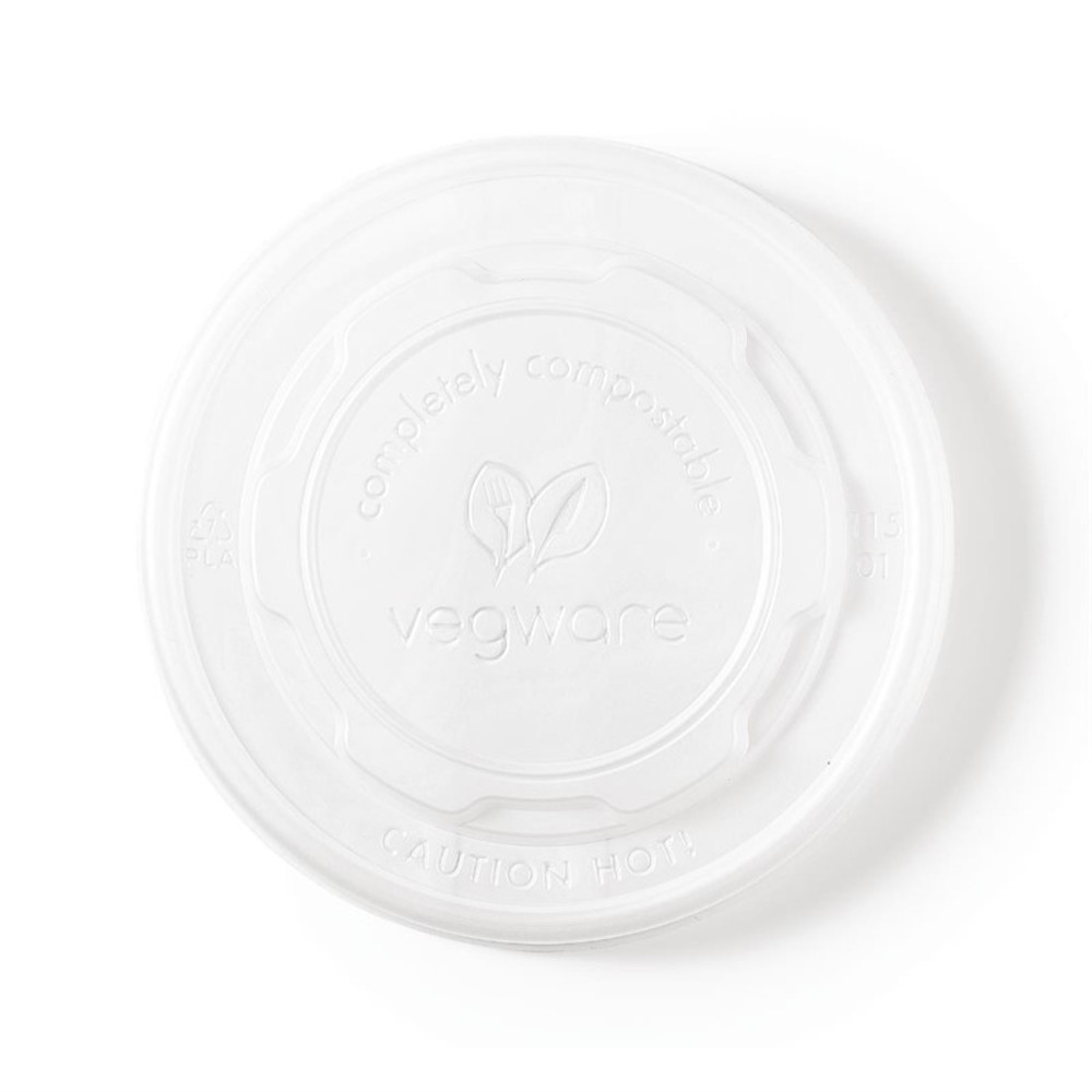 Couvercle pour bol à soupe gf046 et gf047 - lot de 500 - vegware