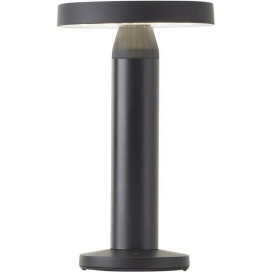Lampe de table d'extérieur - - magua - led et solaire - métal et plastique - 5 w - noir