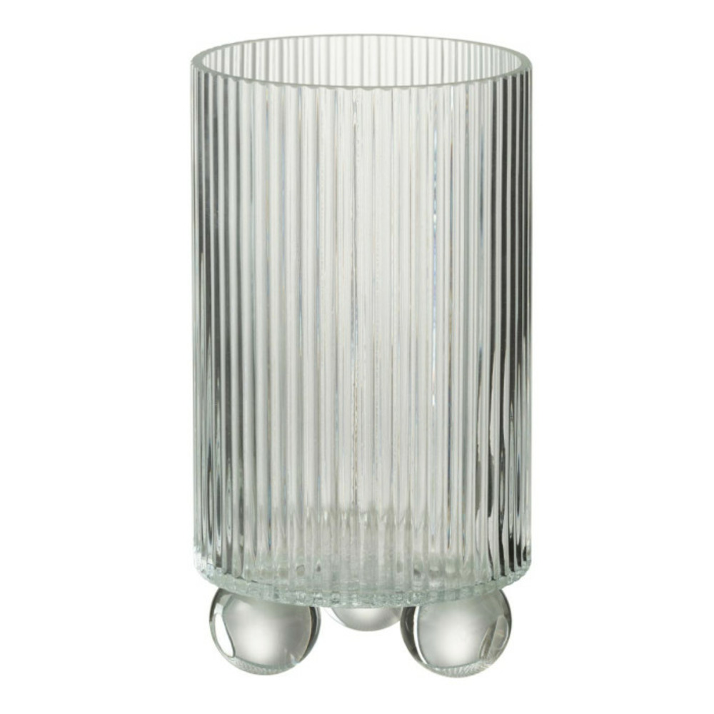 Photophore vase en verre 