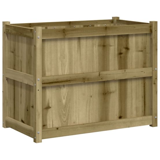 Jardinière 90x50x70 cm bois de pin imprégné