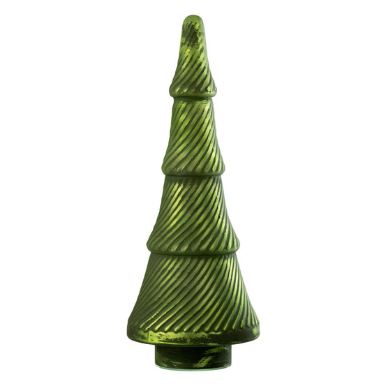 Sapin de noël en verre