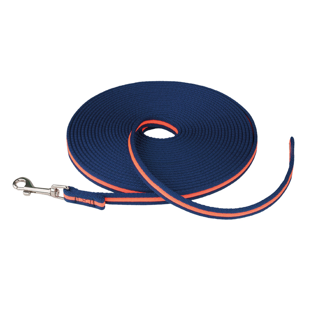 Longe coachi bleue marine et corail : 10 m