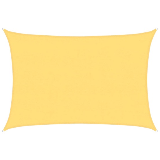 Voile d'ombrage 160 g/m² beige 5x7 m pehd