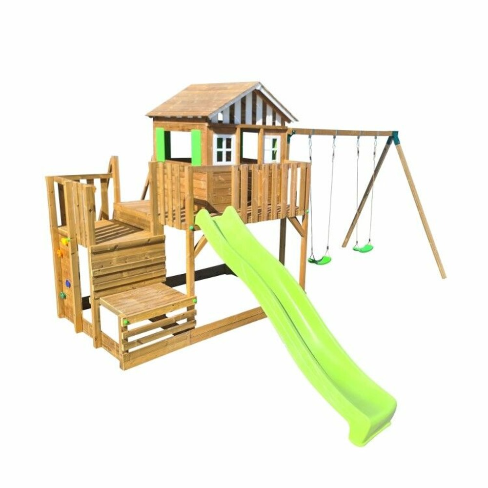 Aire de jeux masgames siracusa xl avec balançoires