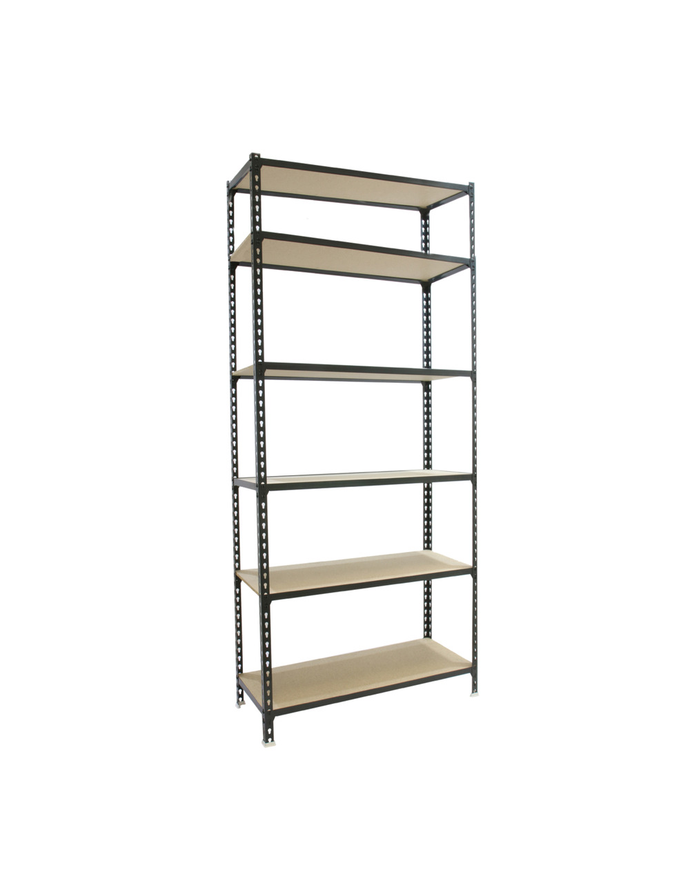 Etagère légère sans vis maderclick mini 6/300 antracite/bois antracite/bois 2500x800x300 - simonrack