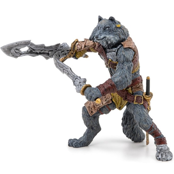 Figurine mutant loup