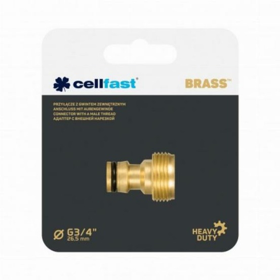 Nez de robinet laiton mâle brass g3/4