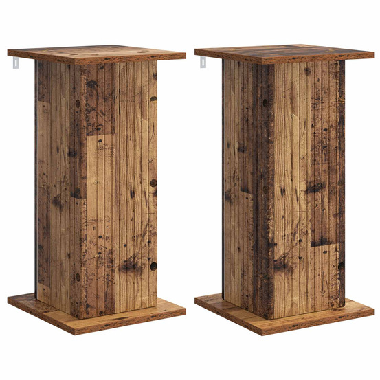 Support de plante 2 pcs bois ancien 30,5 x 30 x 60,5 cm