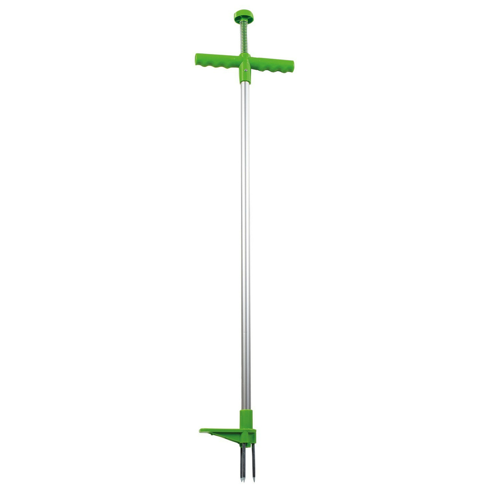 Désherbeur/extracteur de mauvaises herbes - st helens gh672 rotatif télescopique avec poignée, manuel à 3 griffes