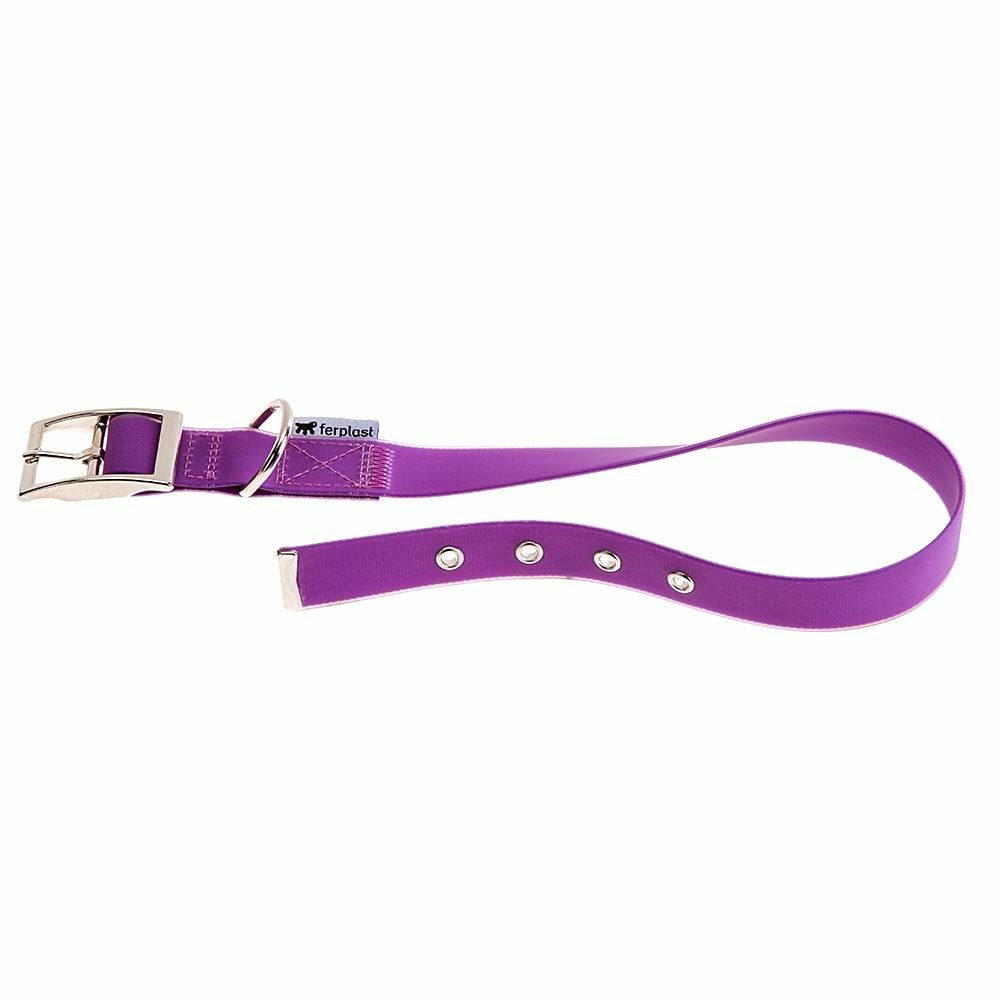 Collier pour chiens evolution cf16/37, hypoallergénique, lavable, ajustable, violet