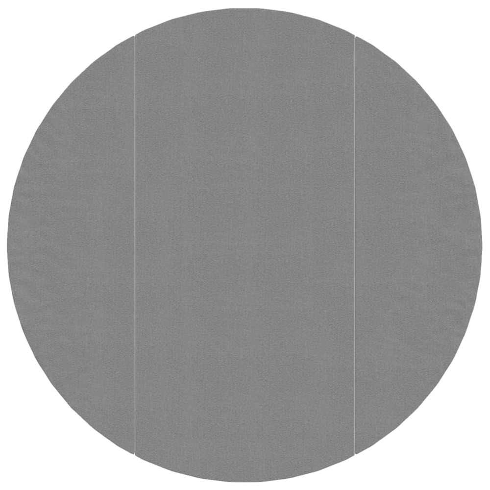 Bâche de piscine gris clair ø306 cm géotextile polyester