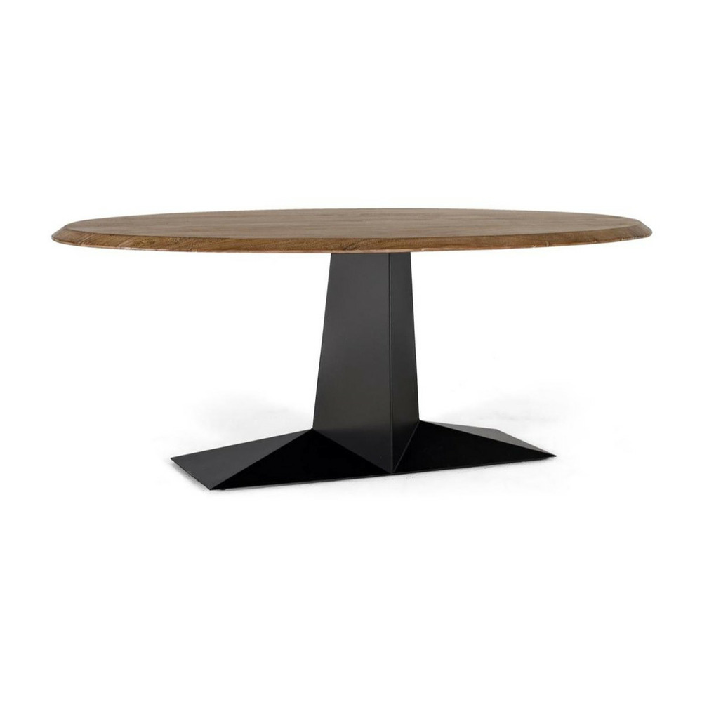 Table à manger bois noir - décoration d'autrefois