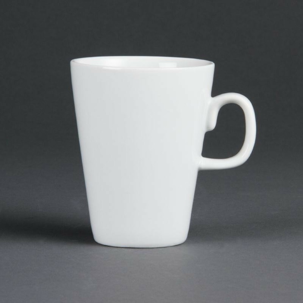 Tasse latte whiteware olympia 310ml - boite de 12