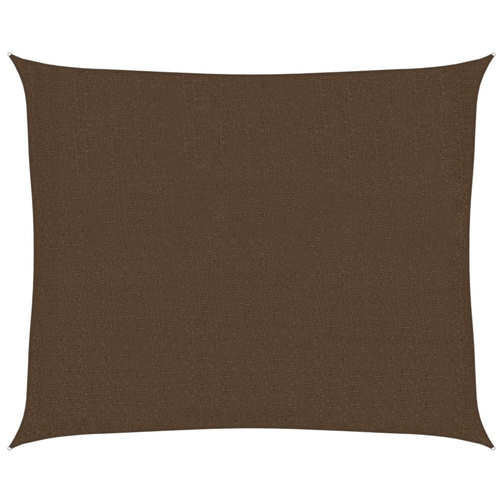 Voile d'ombrage 160 g/m² marron 2,5x3 m pehd