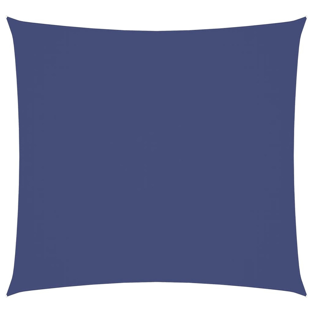 Voile de parasol tissu oxford carré 4,5x4,5 m bleu