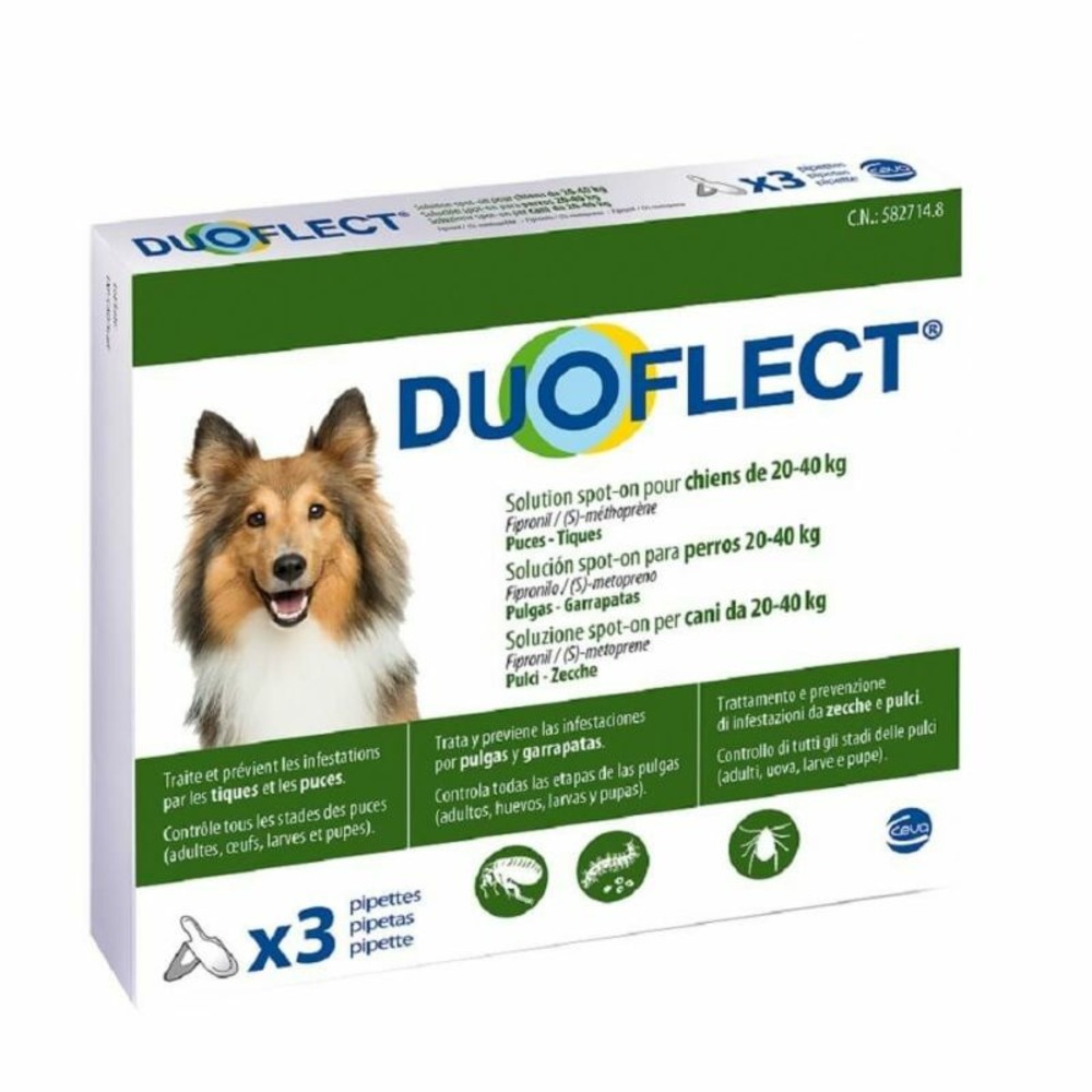 Duoflect chien (20-40 kg) - ceva 3 pipettes