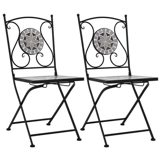 CHAISES DE BISTROT MOSAIQUE 2-(870039)