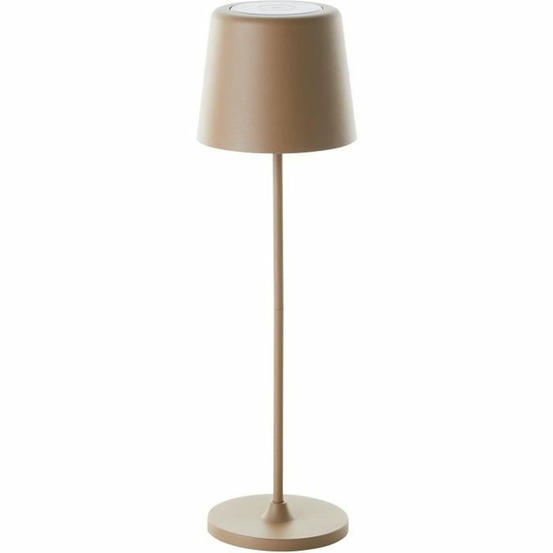 Lampe à poser led kaami métal et plastique - cappuccino - 2w - ip44