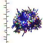 Guirlande led compacte avec 400 led multicolores 13 m pvc