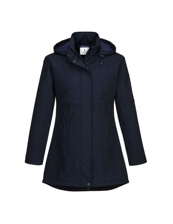 Veste softshell carla couleur : marine taille xs - portwest
