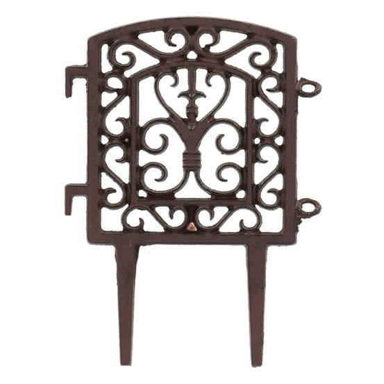 Bordure à assembler en fonte tradition unitaire