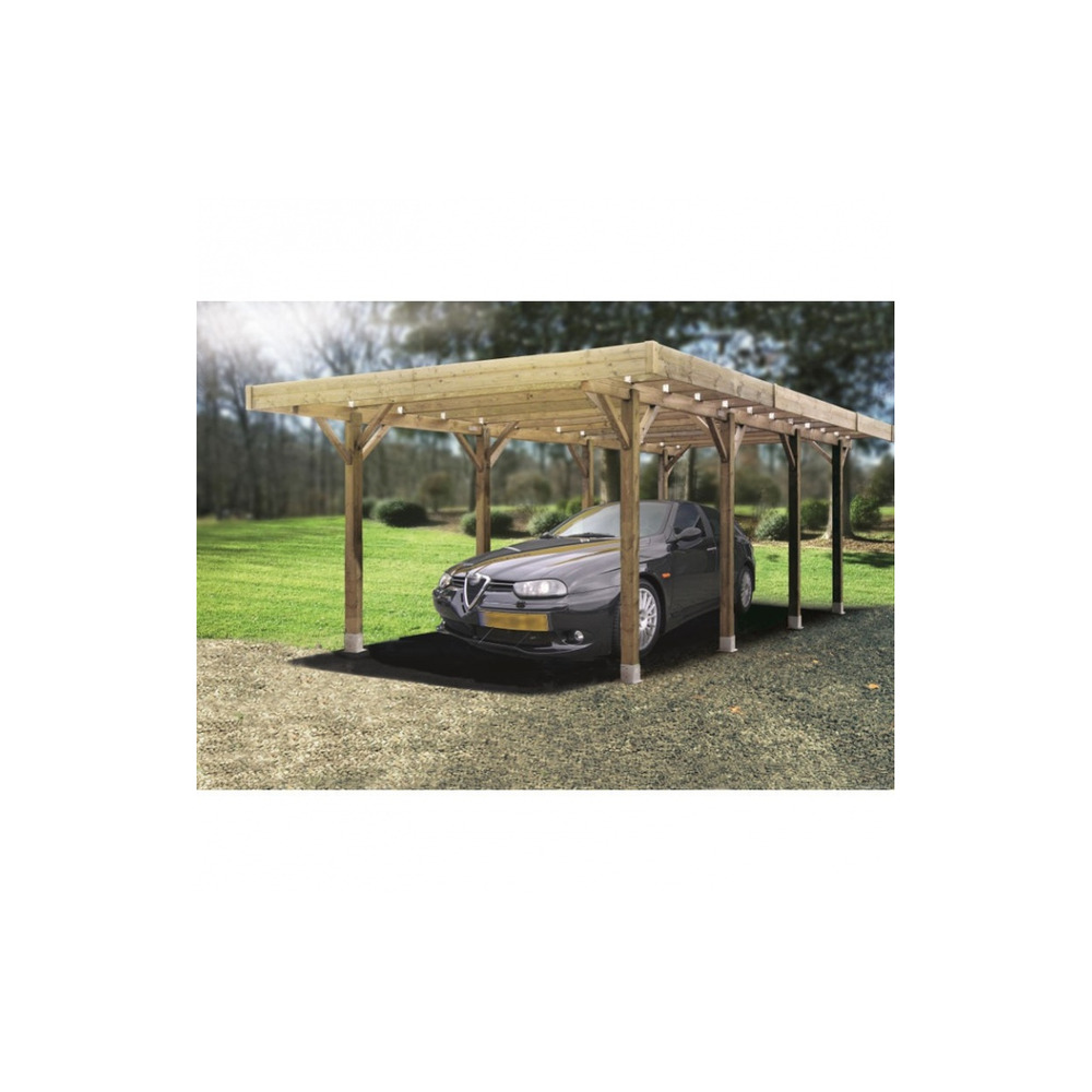 Carport superia base 500x500cm hauteur 273cm