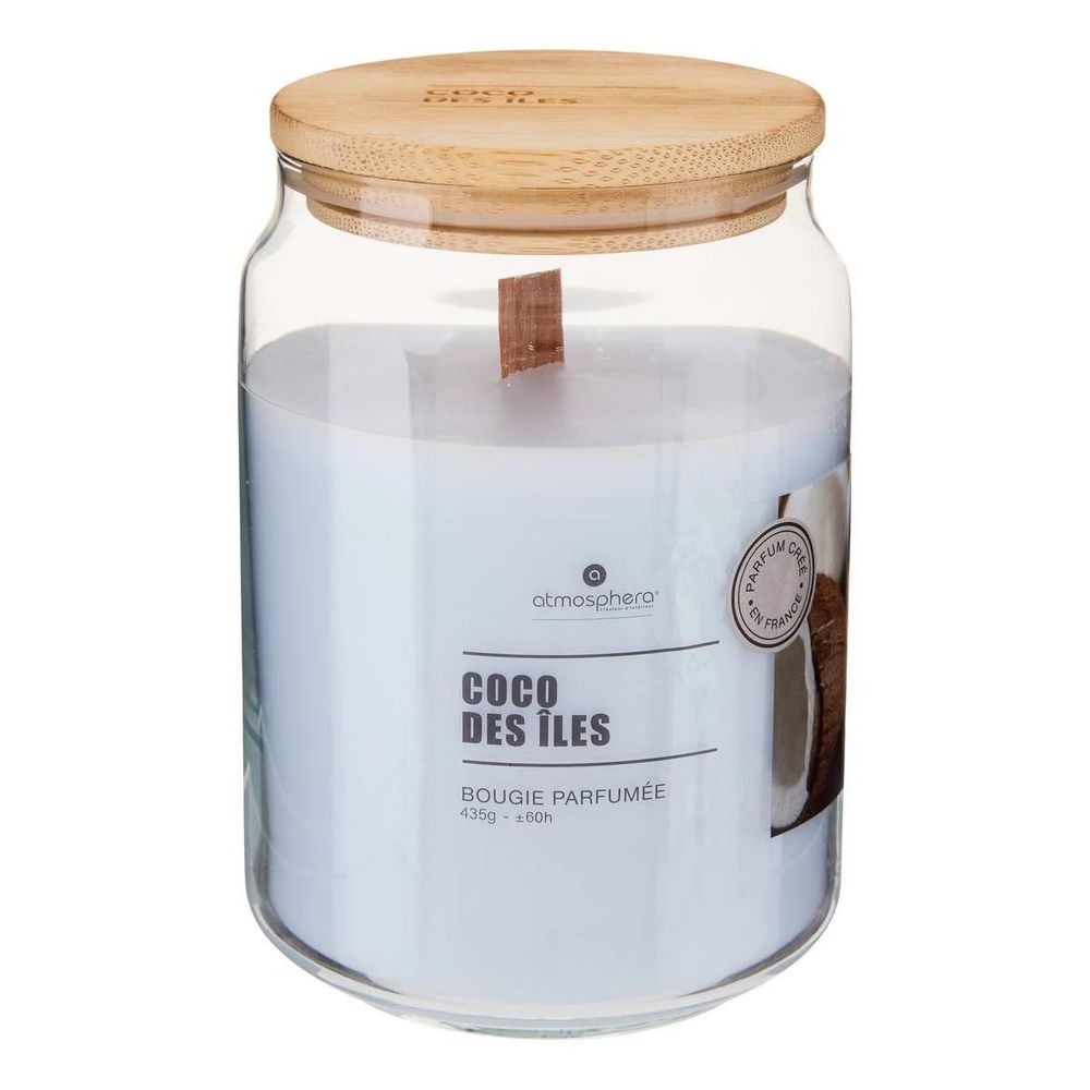 Bougie parfumée en verre 
