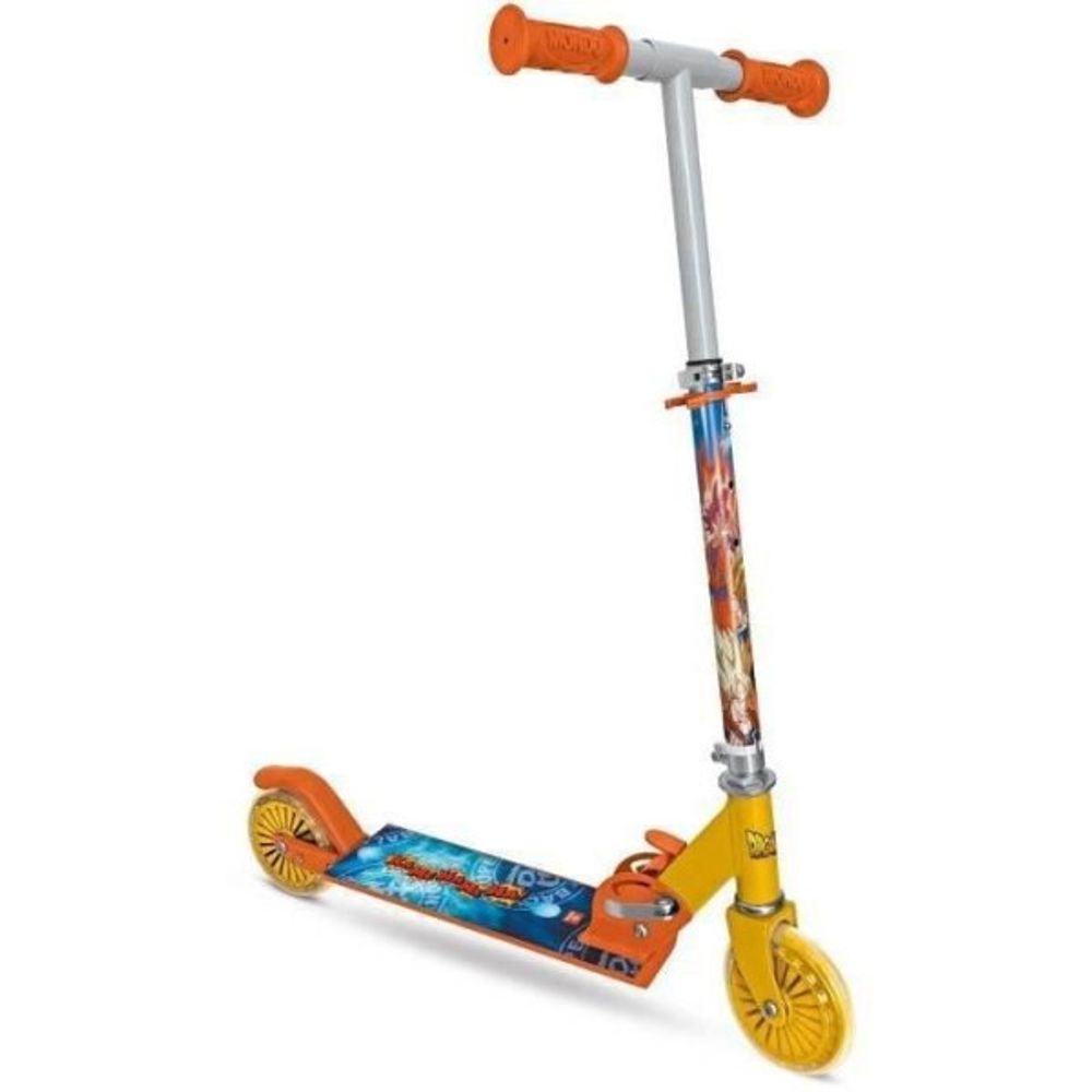 Trottinette 2 roues - - dragonball - pliable - 50 kg max