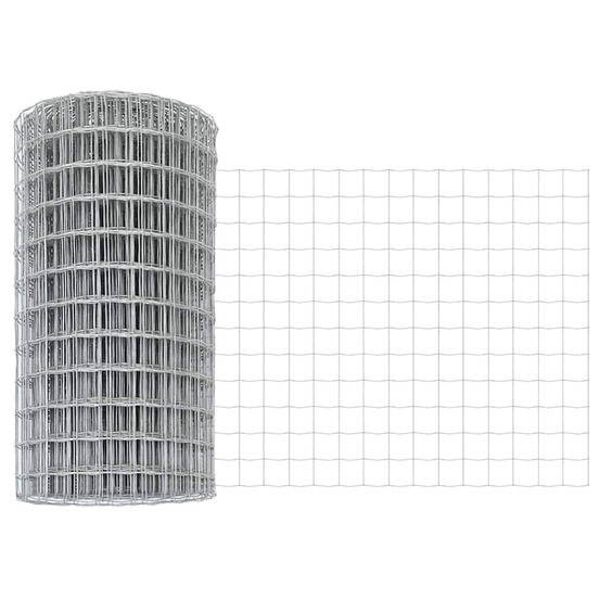 Clôture euro argent 0.8 x 25 m