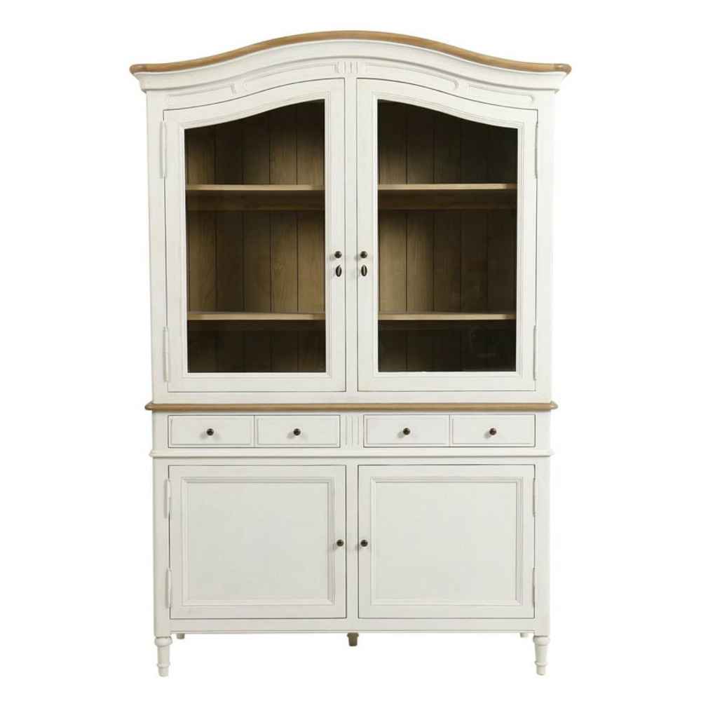 Buffet bois blanc - manoir interior's