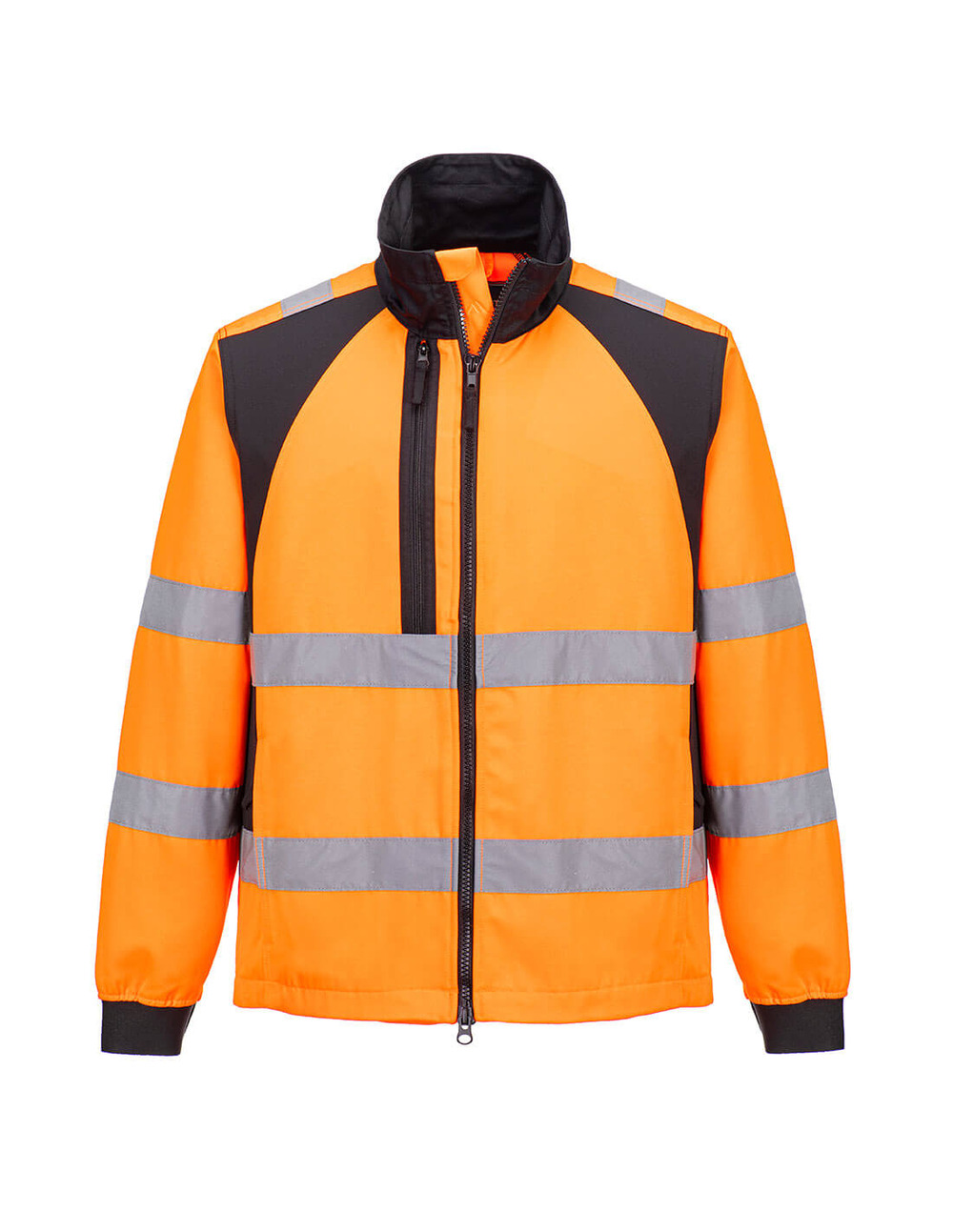Veste de travail wx2 eco hi-vis - taille xxxl - orange/noir - portwest