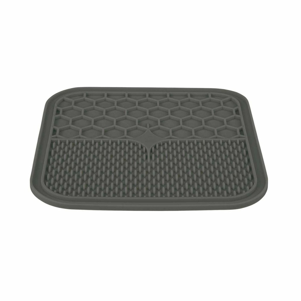 Tapis à lécher pour chien en silicone 30 x 30 cm