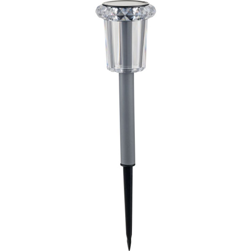Balise solaire - - g2624 - effet étoile - h30 cm - 3 led smd - blanc chaud - 2 lumens