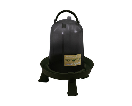 Abreuvoir sur pieds plastique recyclé 5 litres pour basse cour