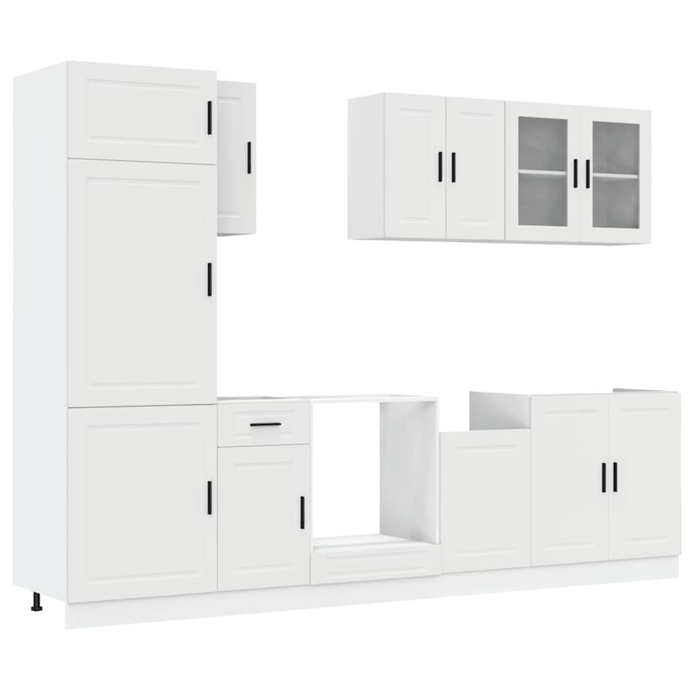 Ensemble de 8 meubles de cuisine 