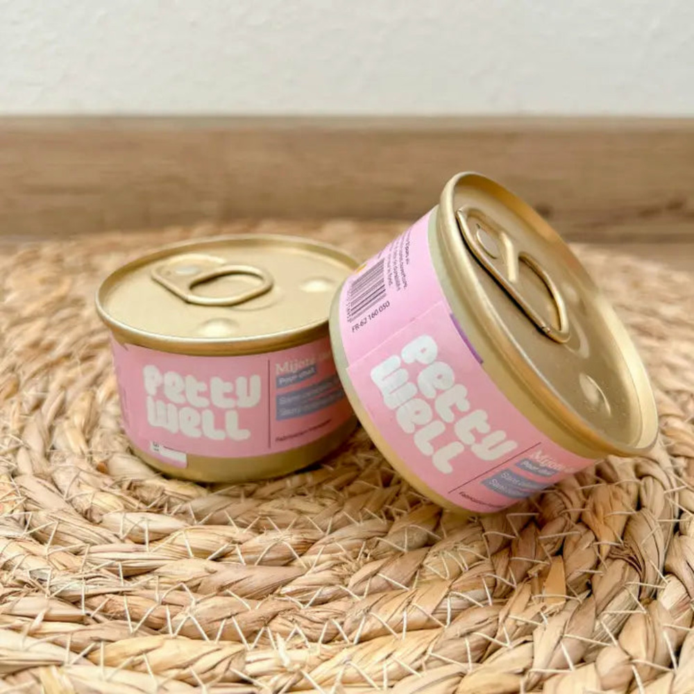 Pâtées au saumon pour chat 80g