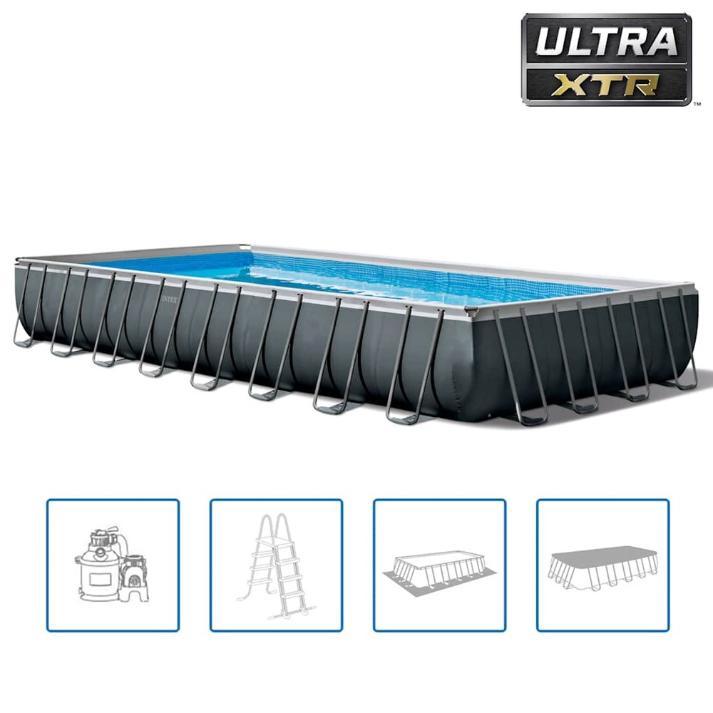 Ensemble de piscine ultra xtr frame rectangulaire 975x488x132 cm