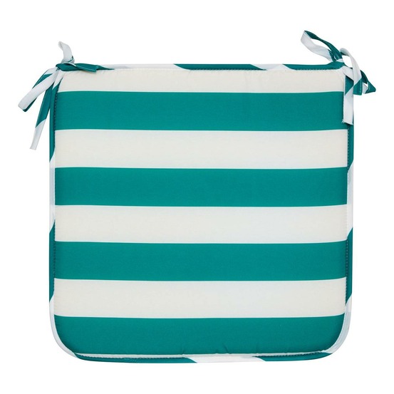 Galette de chaise poolside 39x39cm vert