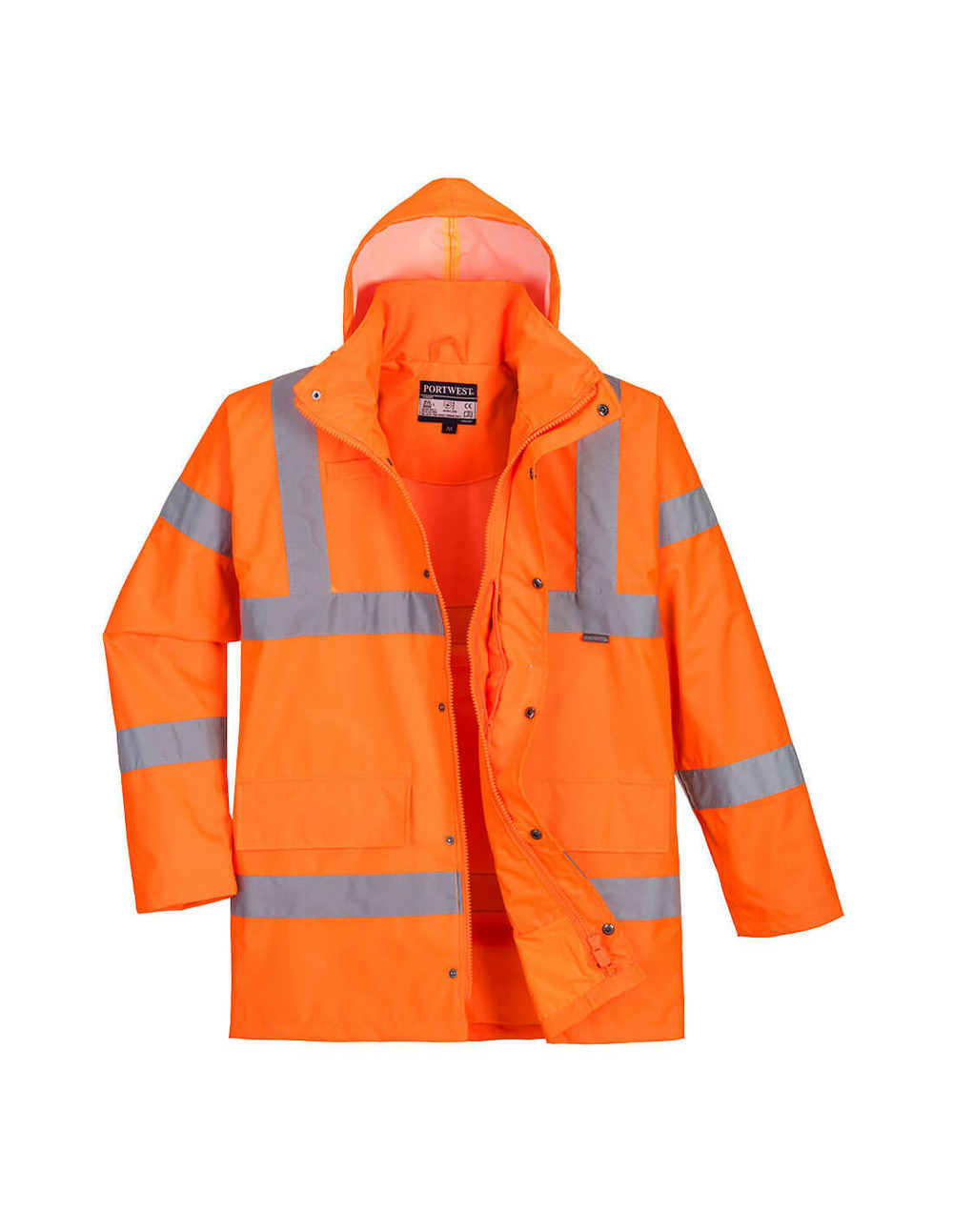 Parka respirante hi-vis couleur : orange taille s - portwest