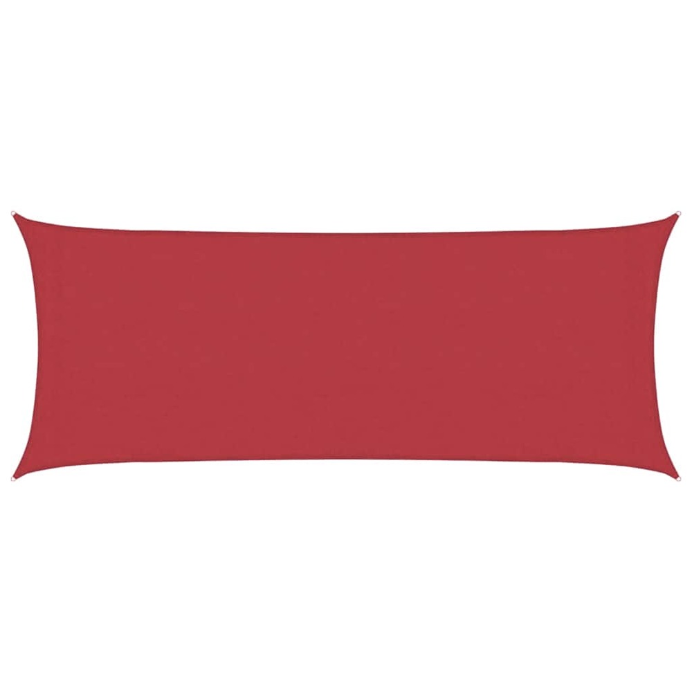 Voile d'ombrage 160 g/m² rouge 2x4,5 m pehd