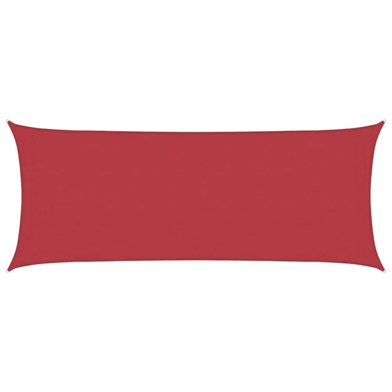 Voile d'ombrage 160 g/m² rouge 2x4,5 m pehd