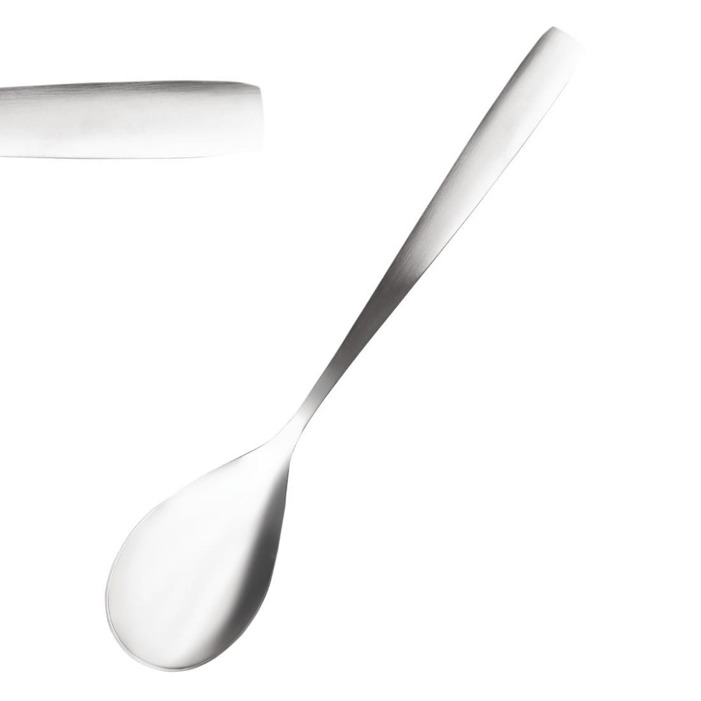 Cuillère à moka 110 mm satin lot de 12 comas