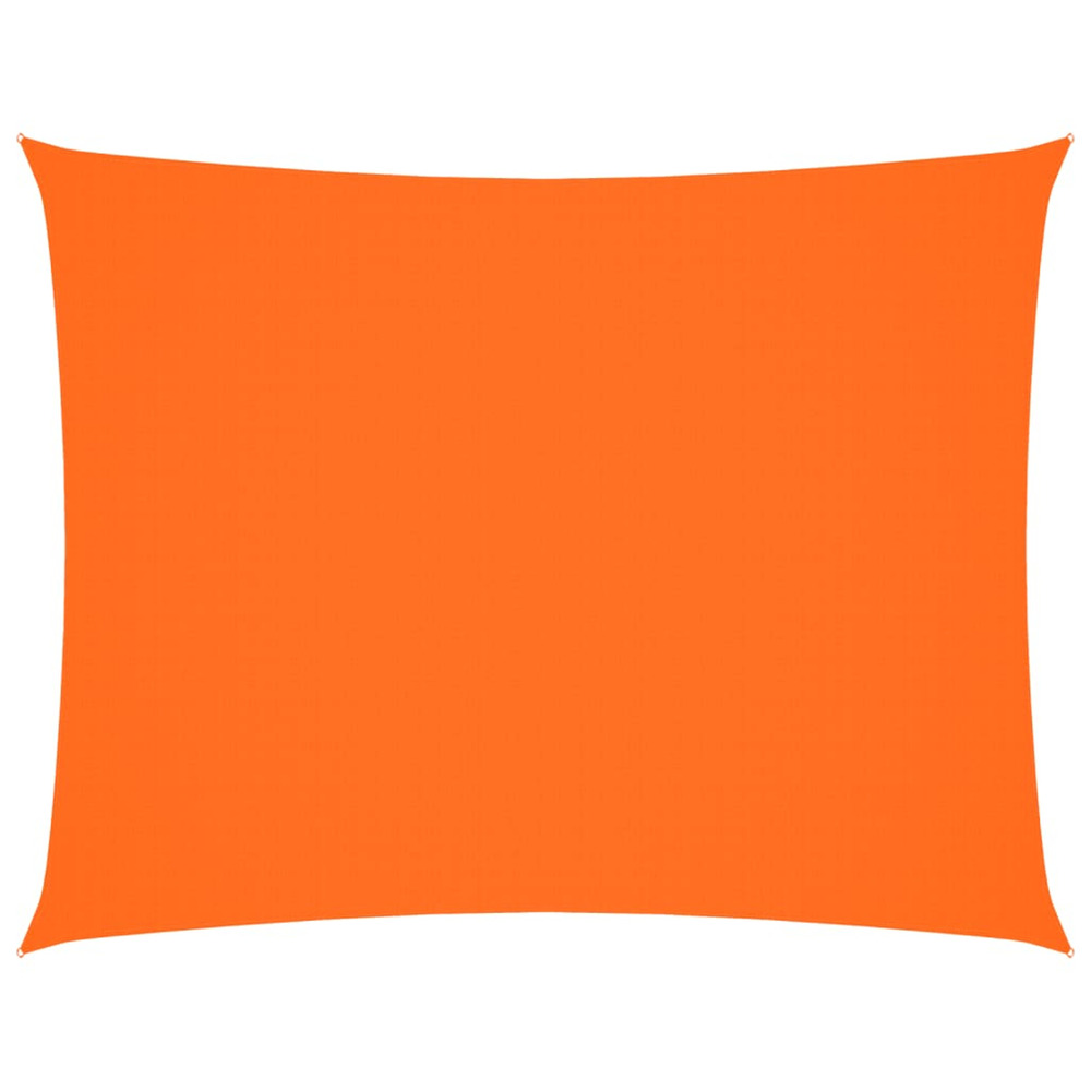 Voile de parasol tissu oxford rectangulaire 2x3 m orange