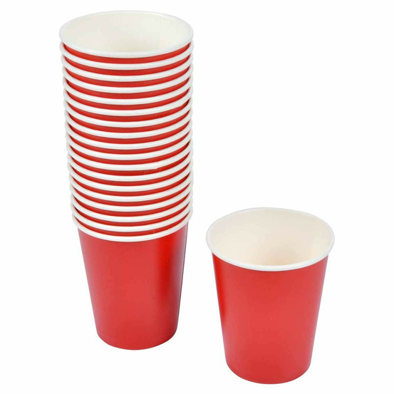 Lot de 20 gobelets en carton