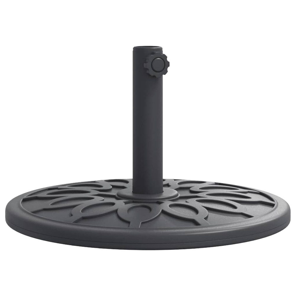 Base de parasol pour mâts ø38 / 48 mm 12 kg rond