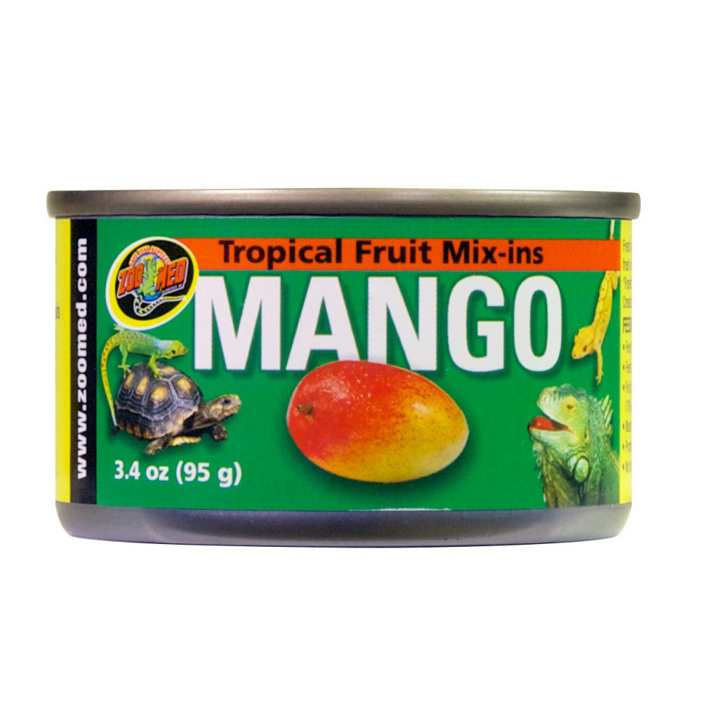 Mélanges de fruits tropicaux mangue 95 g zm-150 pour reptiles et tortues